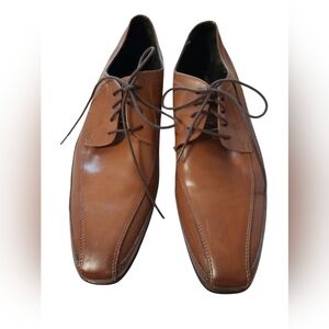 Men's Kenneth Cole Brown Leather Dress Shoes 11.5 Dress